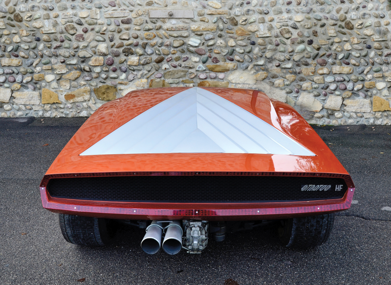 Illustration for article titled The Bertone Lancia Stratos HF Zero Was The Baddest Disco Spaceship Wedge